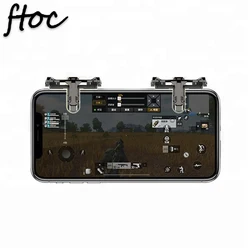 L1R1 Mobile Gaming Fire Button Aim Key Trigger Clicker Mobile Game Shooter Controller Trigger Button For Mobiles
