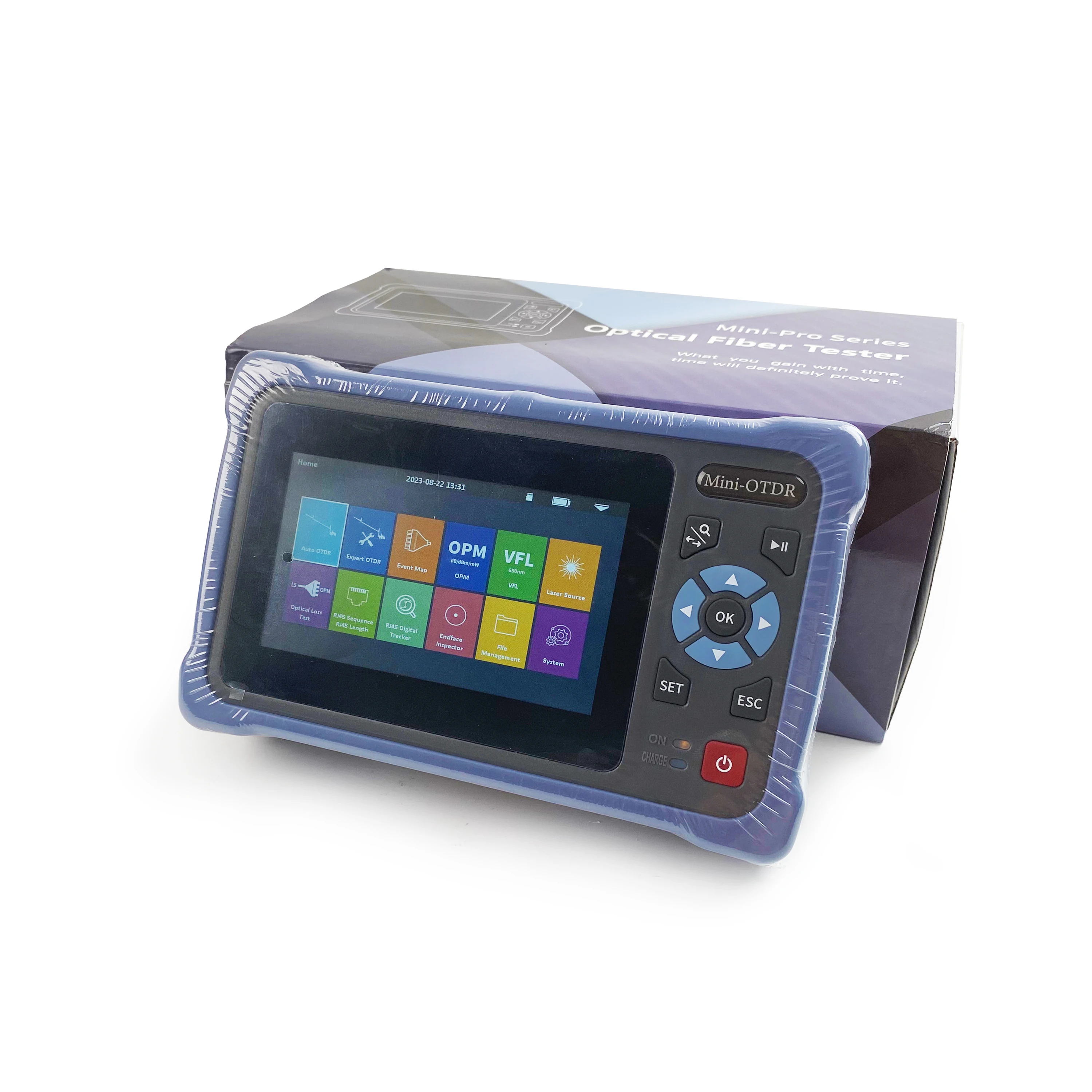 NK4000 OTDR Fiber Optical Tester Optical Time Domain Reflectometer Multi-function OTDR APT Fiber Optic Equipment VFL OLS Etherne