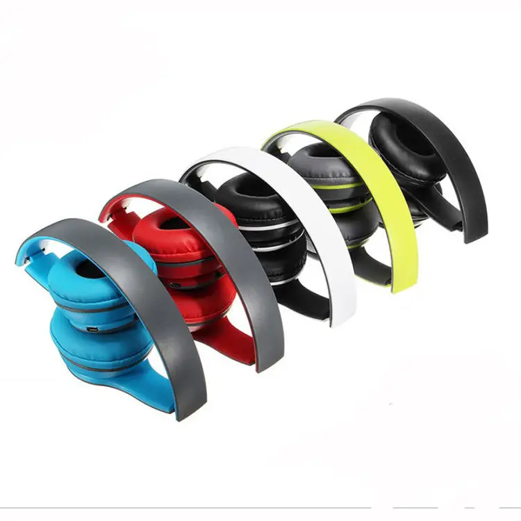 Wholesale Foldable 3.5mm Wireless Bluetooth P47 bluetooth headset with microphone earphone & headphone & accessories