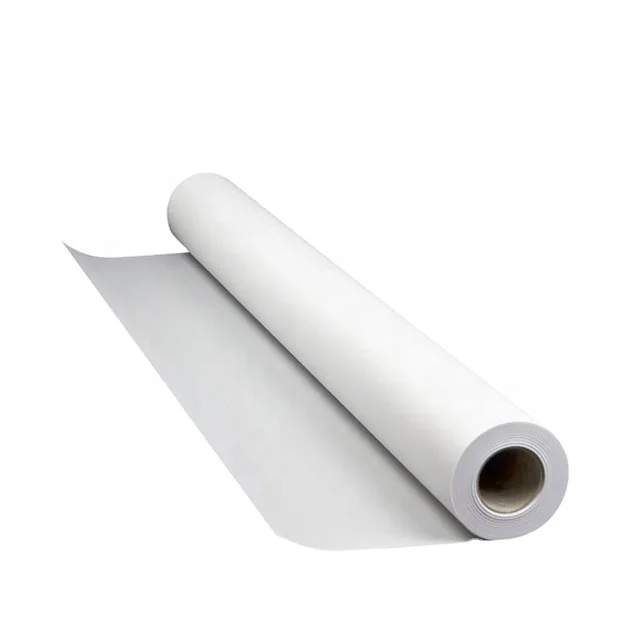 Factory Glossy White Inkjet Self Adhesive Photo Paper Roll 115gsm 135gsm Waterproof for large format printing