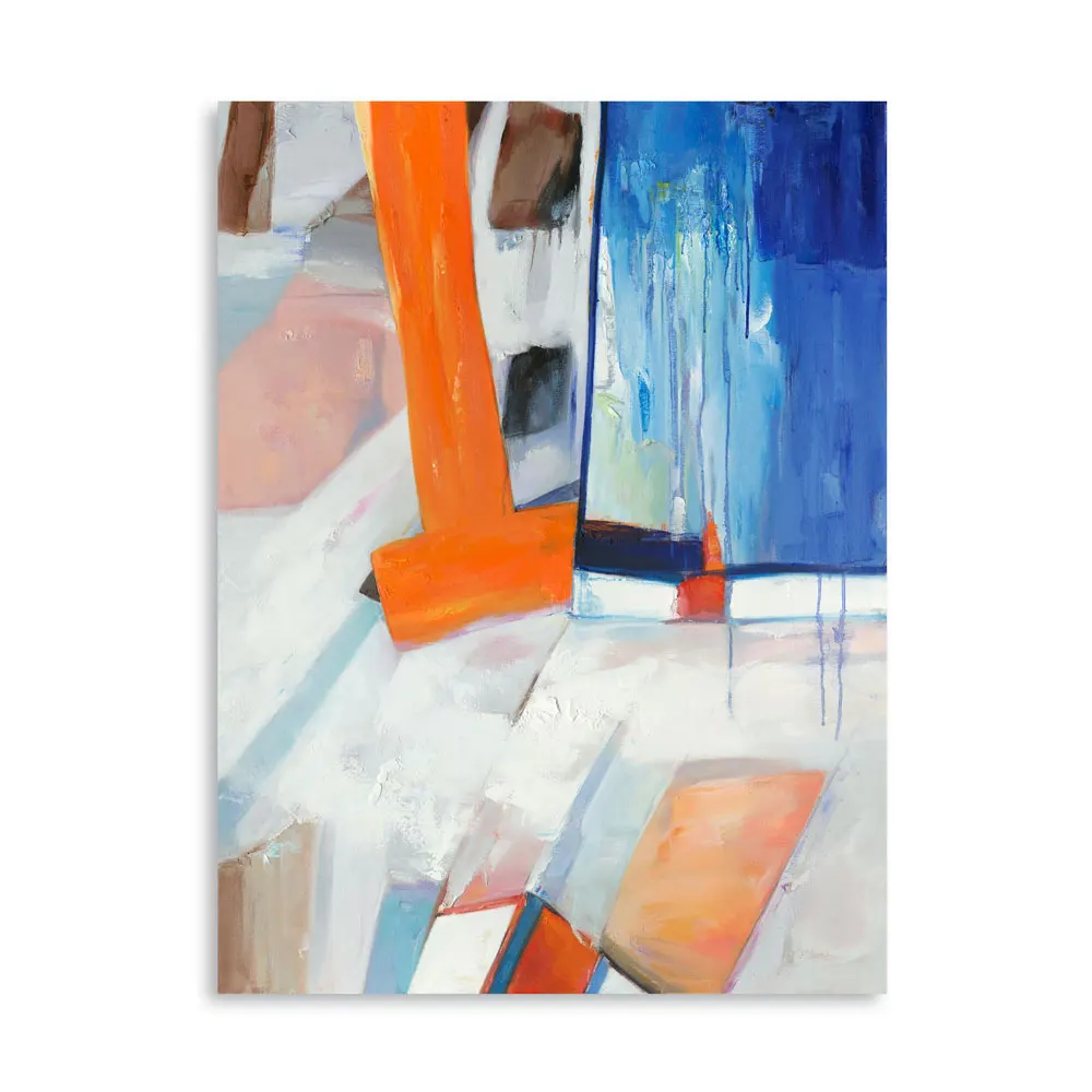 Большая Современная Картина на холсте для гостиницы, гостиной, декоративные цвета, абстрактная ручная роспись, акриловая Палитра с ножом, картина