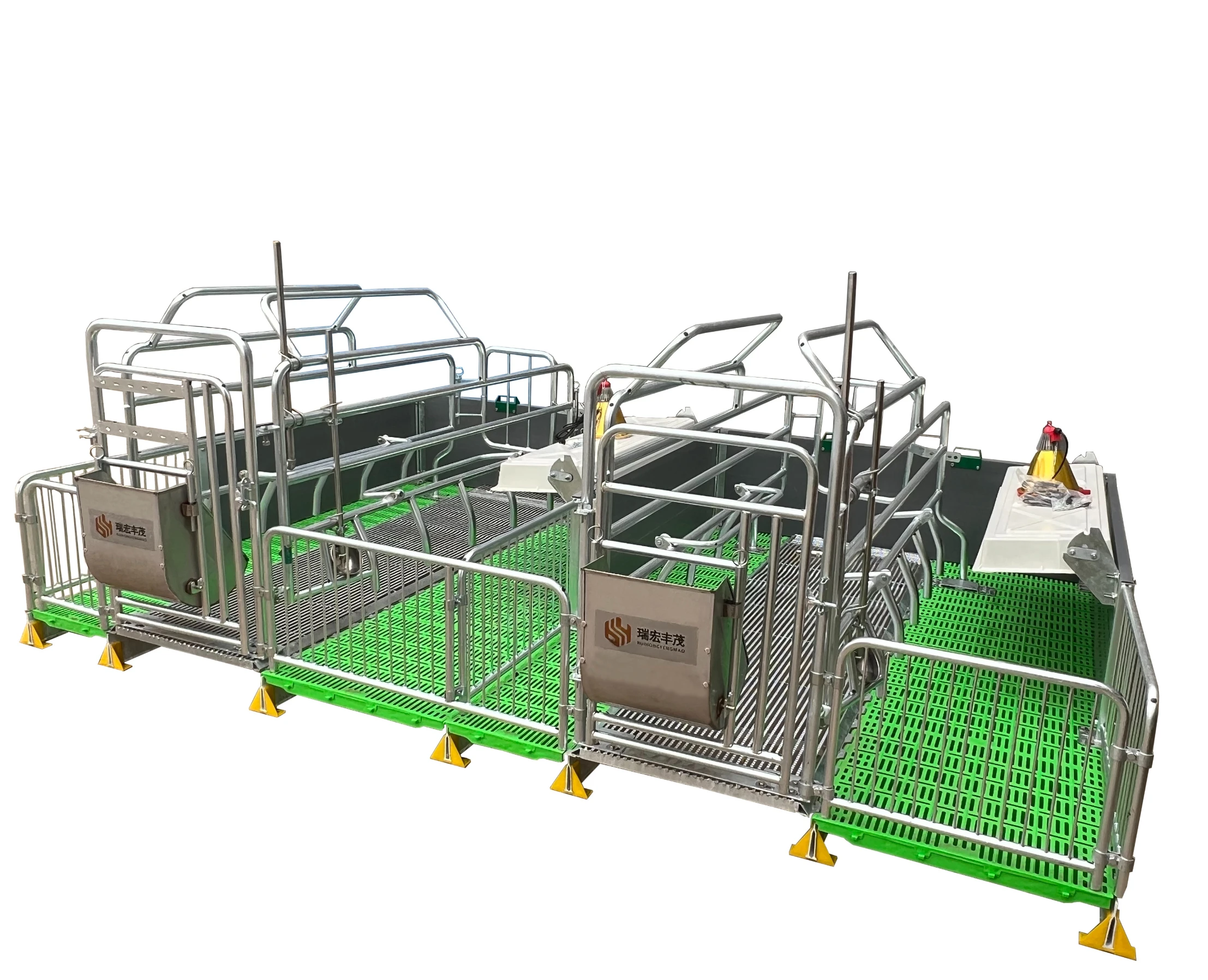 Animal birth bed farm raising equipment cast iron pig pen sow farrowing crate for sale Pig cage with The pig obstetric table