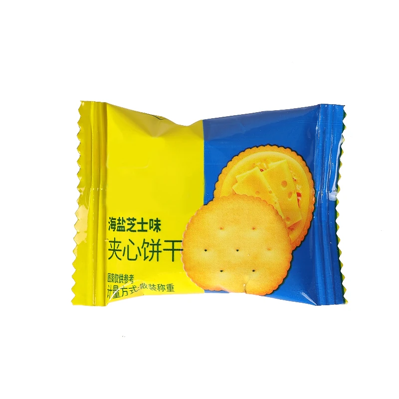 Private Label Exquisite Elegant Rich-textured Sea Salt Cheese Fresh Delight Sandwich Biscuits