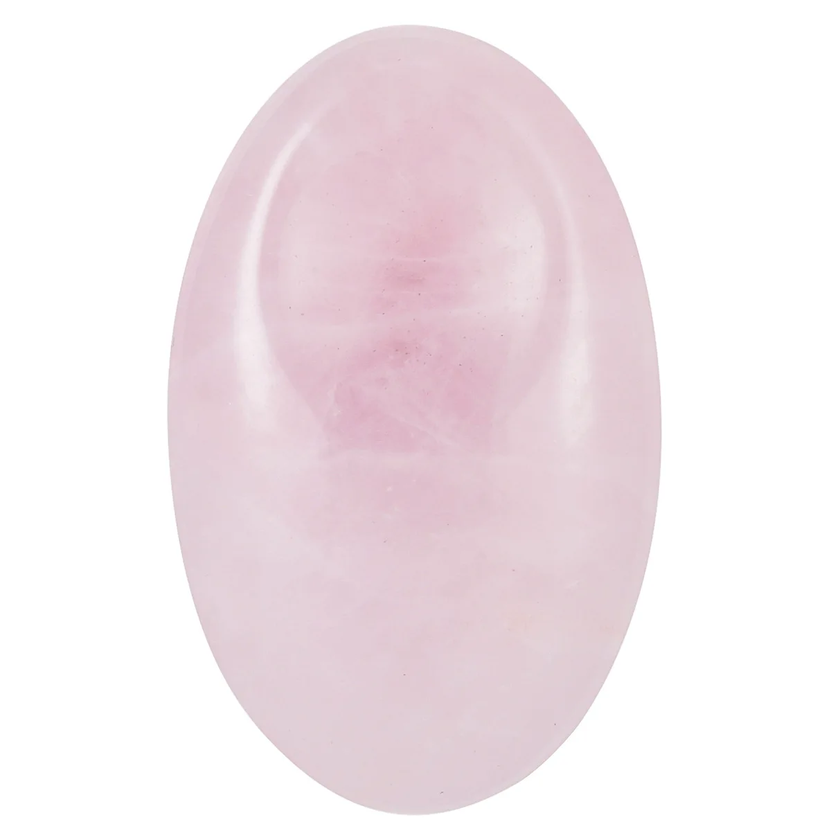 Natural Energy Crystal Stones Oval Smooth Thumb Massage Stone Cross-border Crystal Scraping Massage Worry Stone