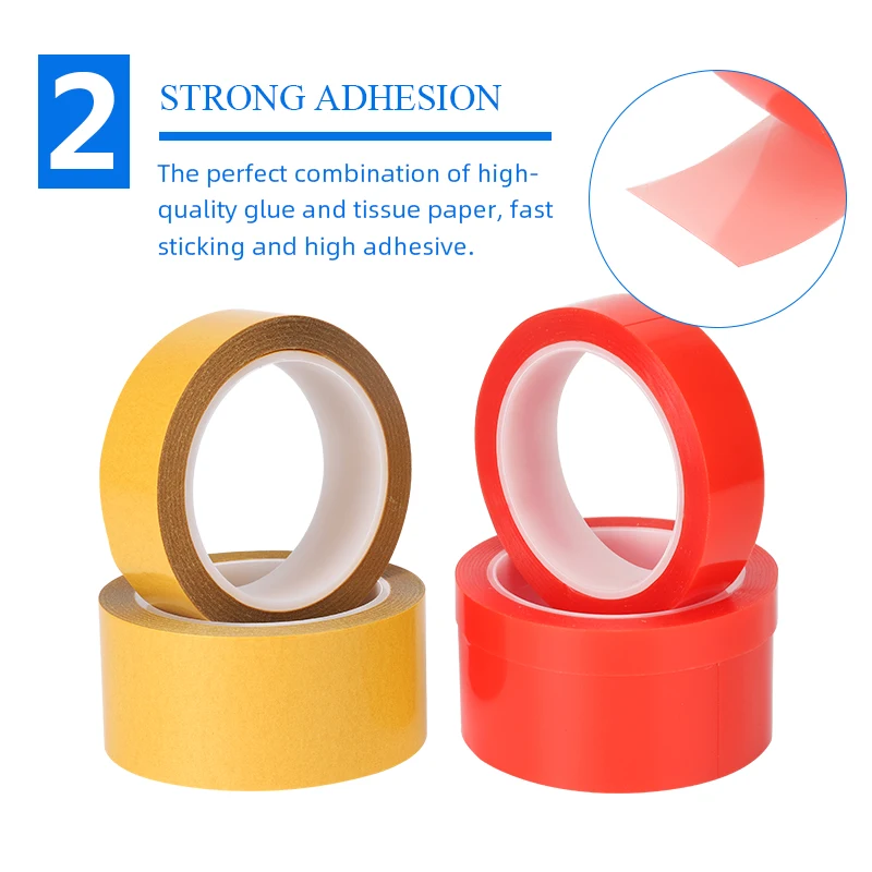 Flame Retardant Single Sided PET Film Mylar Insulation Tape for Transformer RED Bag Sealing Double Sided Offer Printing ISO9001