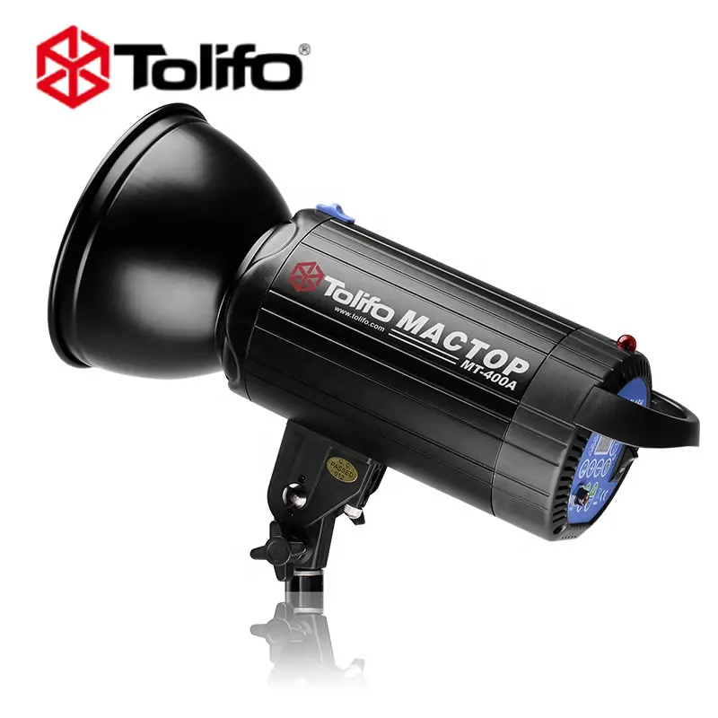 Tolifo  Professional 400w Photography Camera Flash Lighting Studio Strobe Lights