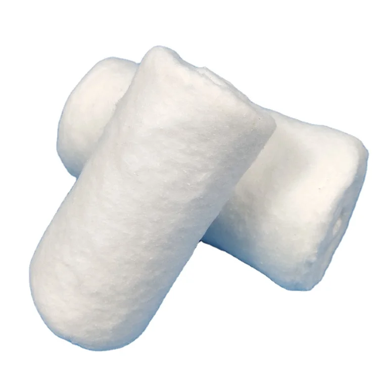 500g sterile medical use absorbent cotton wool roll Fast delivery for Medical, beauty salon, home