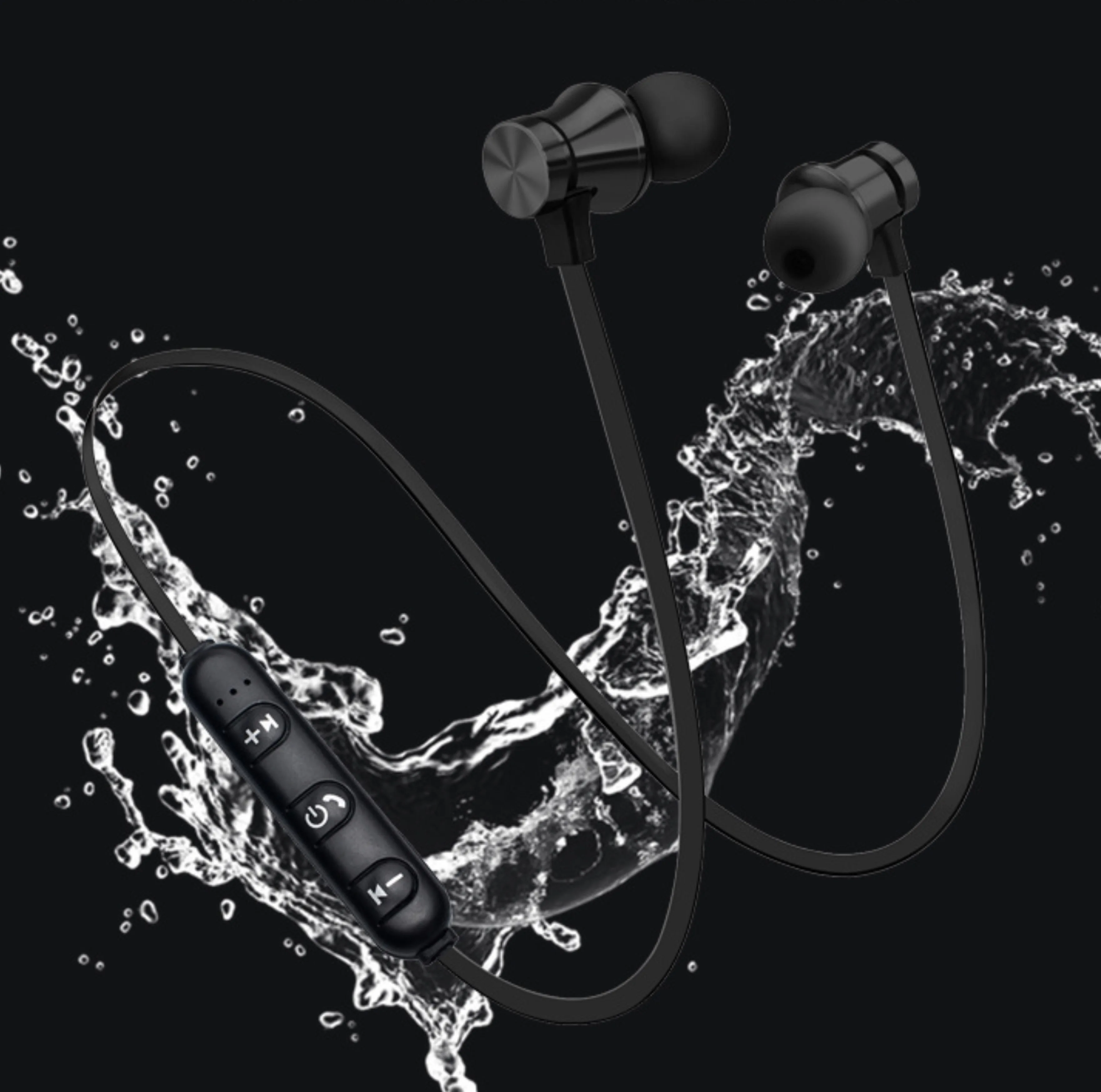 
Innoliance XT11 Waterproof Magnetic Earphone Wireless Sports Bass Neckband With Mic Bt 