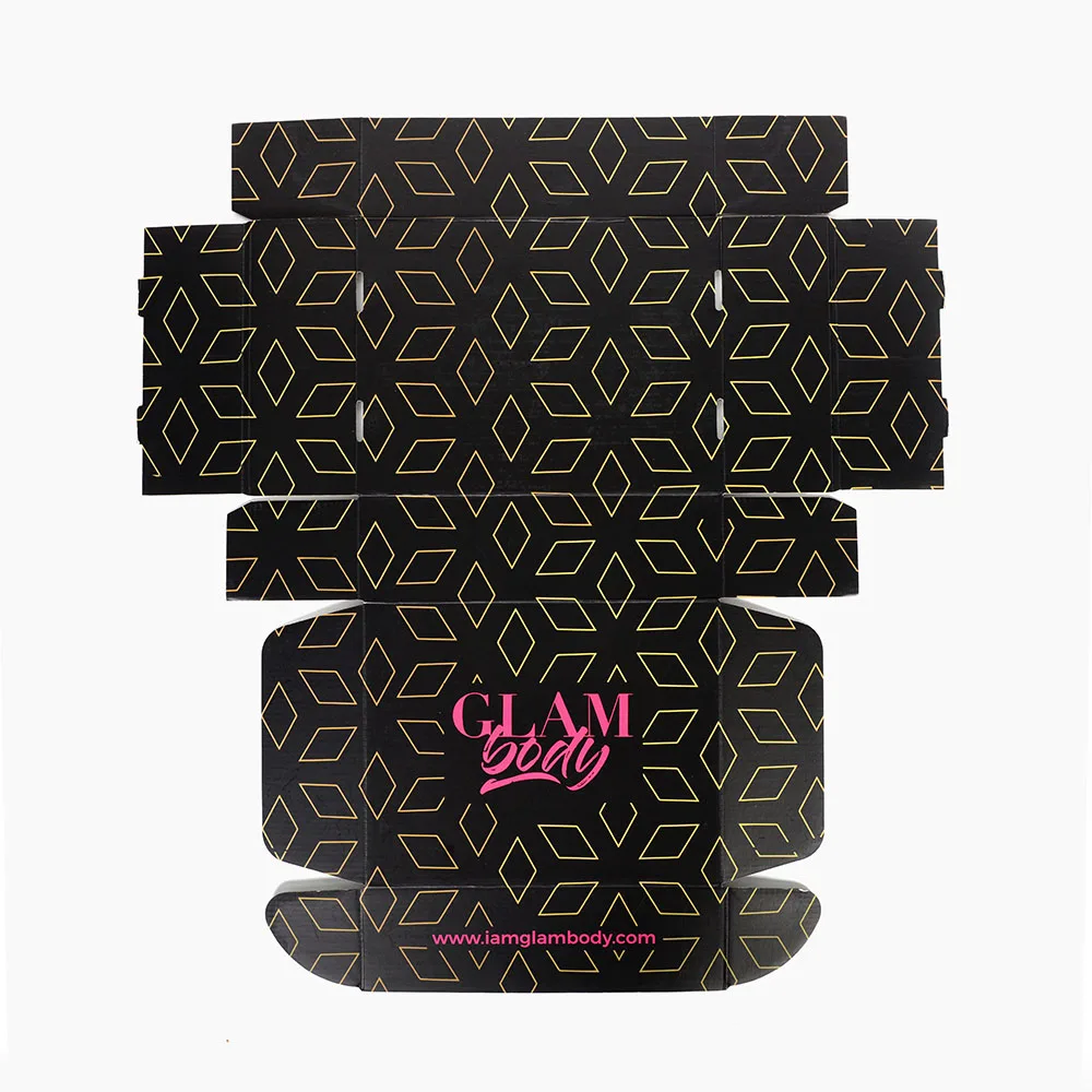 Custom large corrugated cookie food package container kraft brown shipping carton big size packaging paperboard box