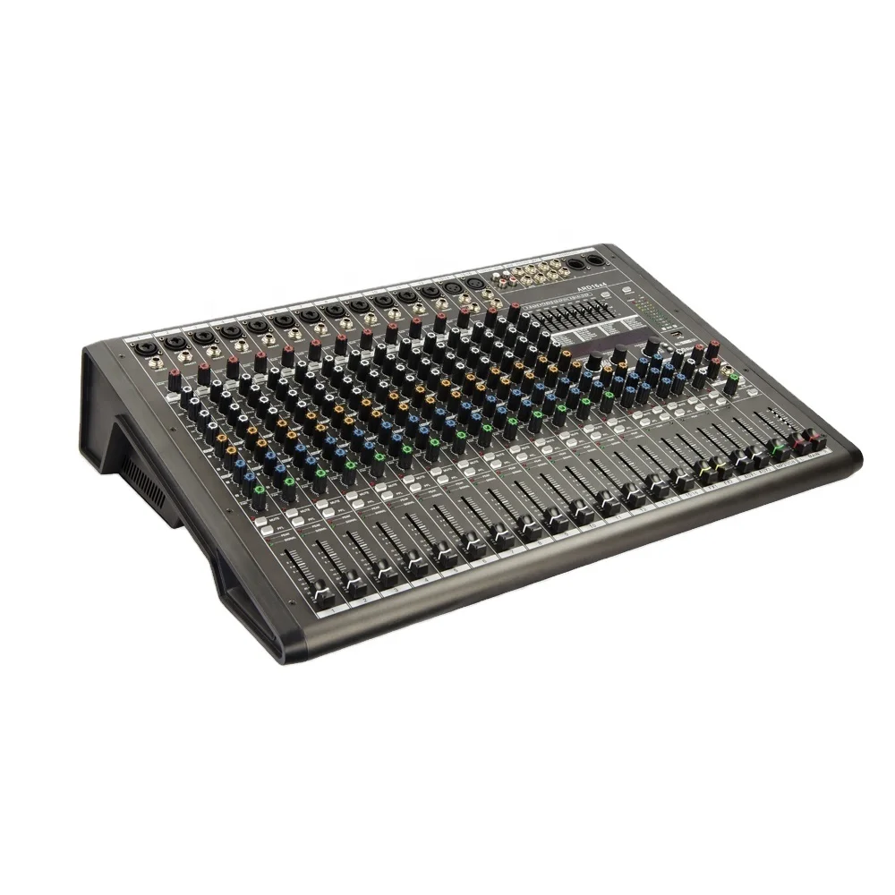 16 channel powered sound mixer