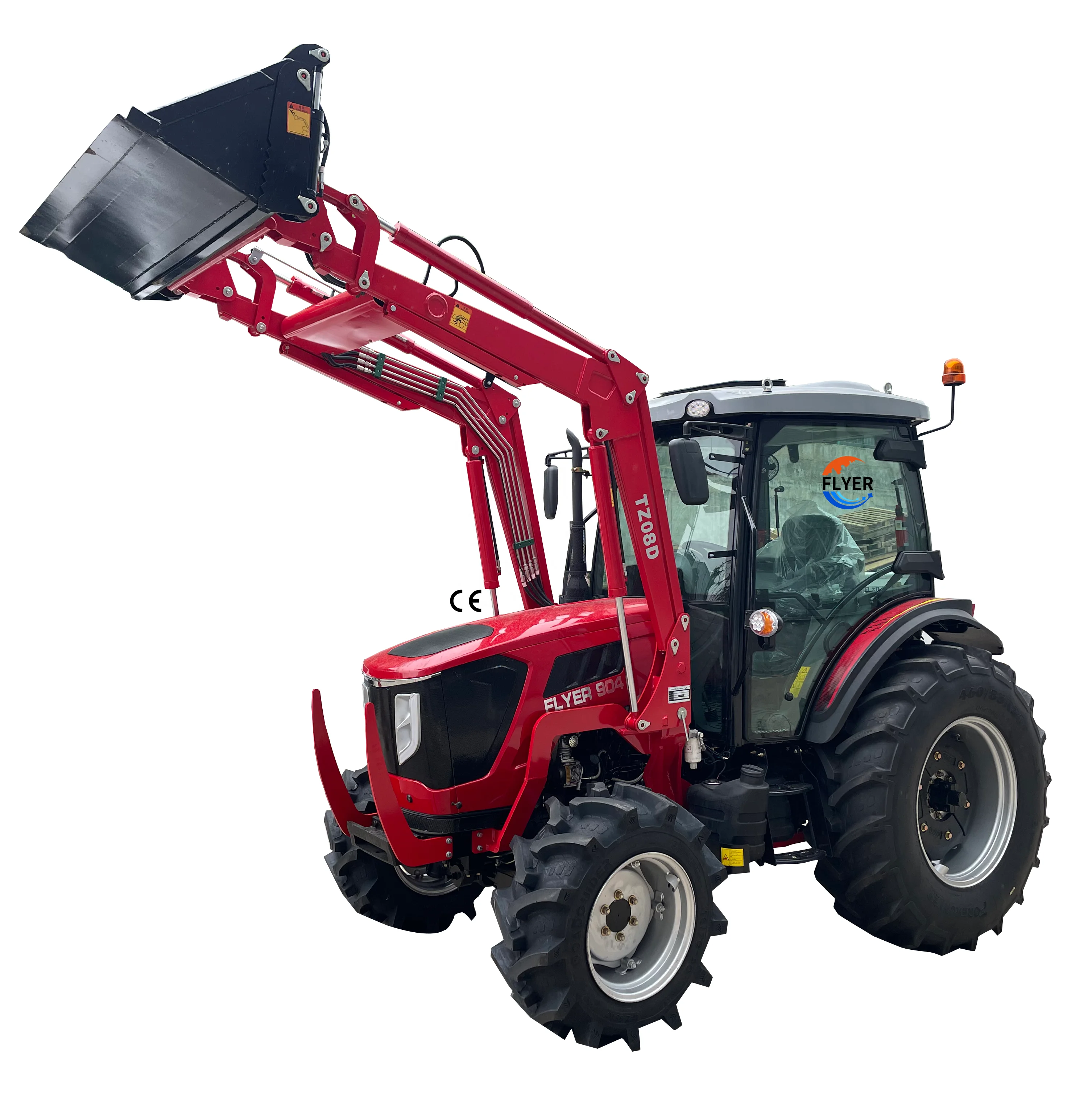 Front loader tractors farming Factory Price 90hp 95hp100hp 120hp 135hp 140hp
