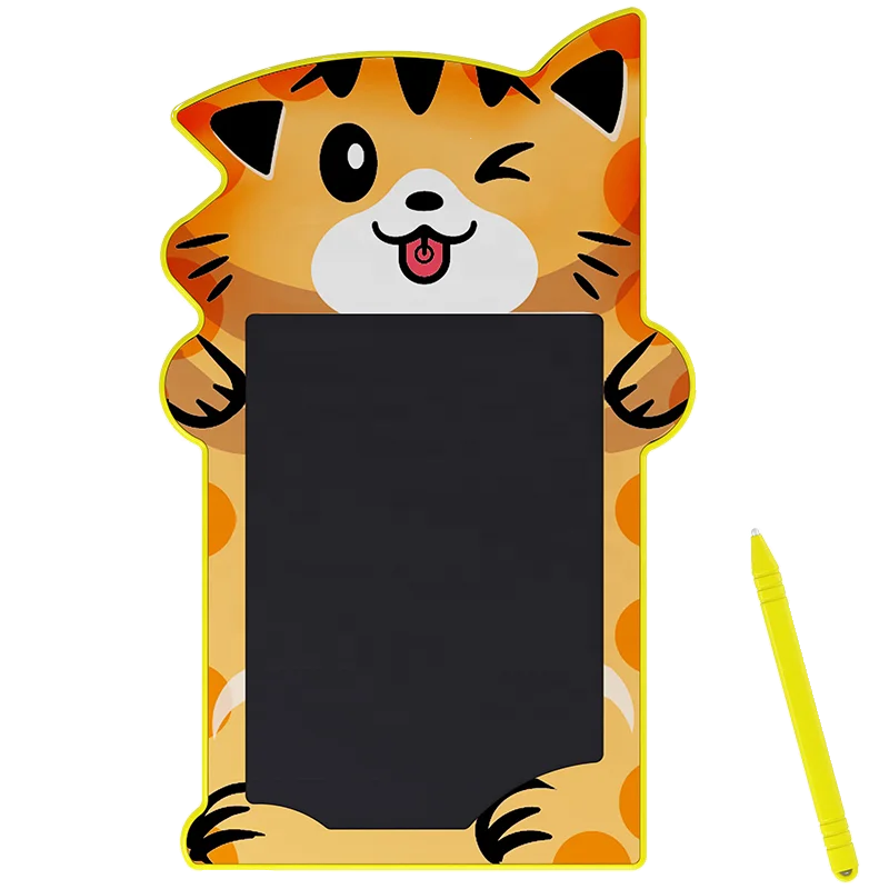 Hot sale LCD 8.5 inch kids cartoon cat Lcd Magic Drawing Board sketch writing pad drawing tablet