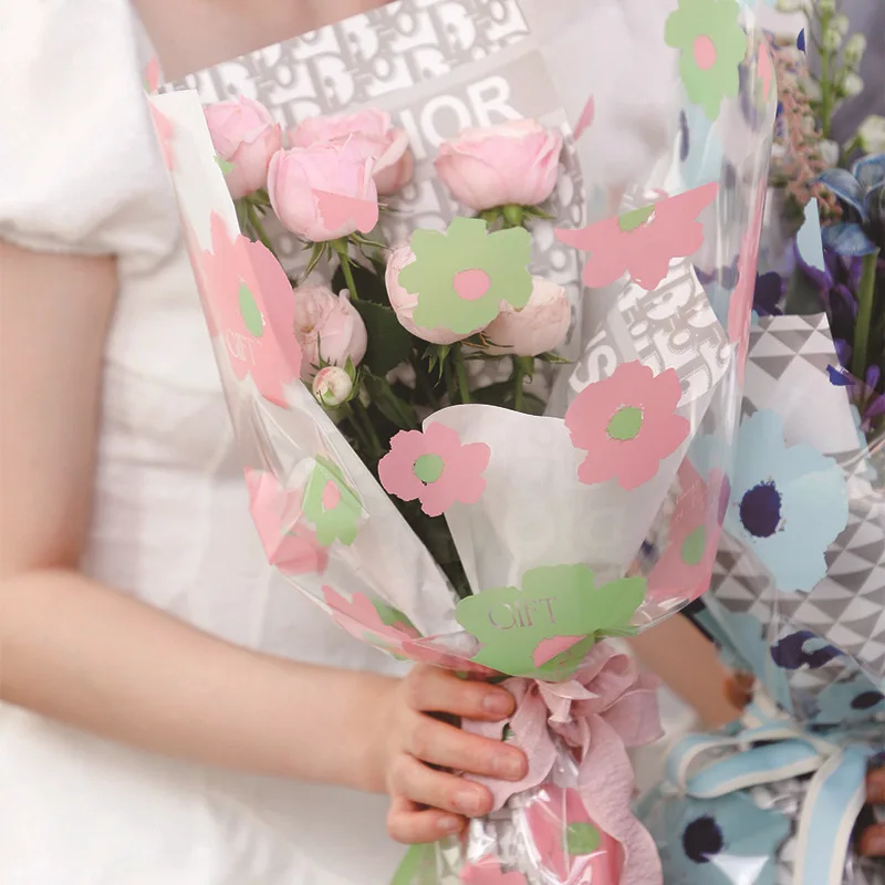 Aierflorist 30*45cm 20sheet/bag new fashion brands wrapping flower floral  wrapping paper For flower bouquet packaging