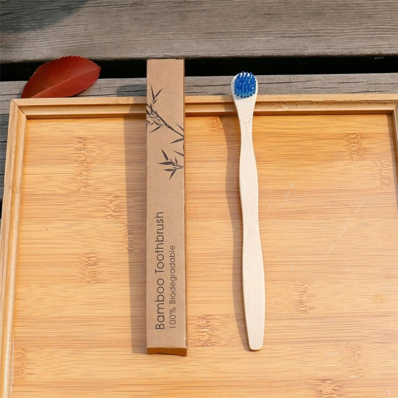  Bamboo Tongue Brush Eco Friendly Toothbrush Cleaner