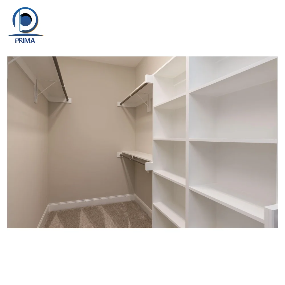 Glass Door with Door Lighting Wooden Modern Household Hotel Multi Story Wardrobe