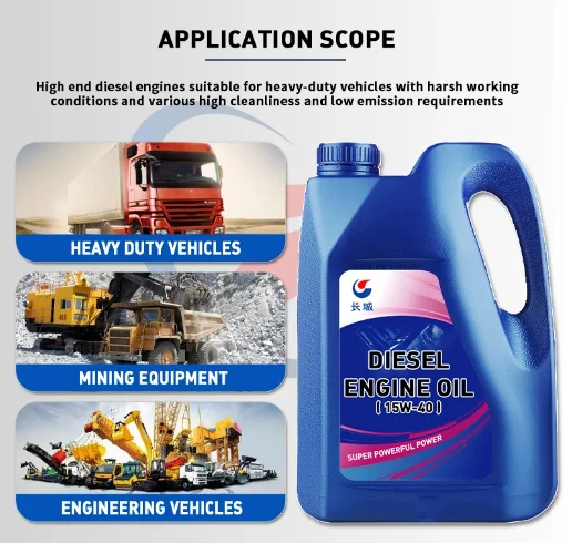 Ci-4 Diesel Engine Oil for Marine Application Effective Lubrication and Corrosion Protection