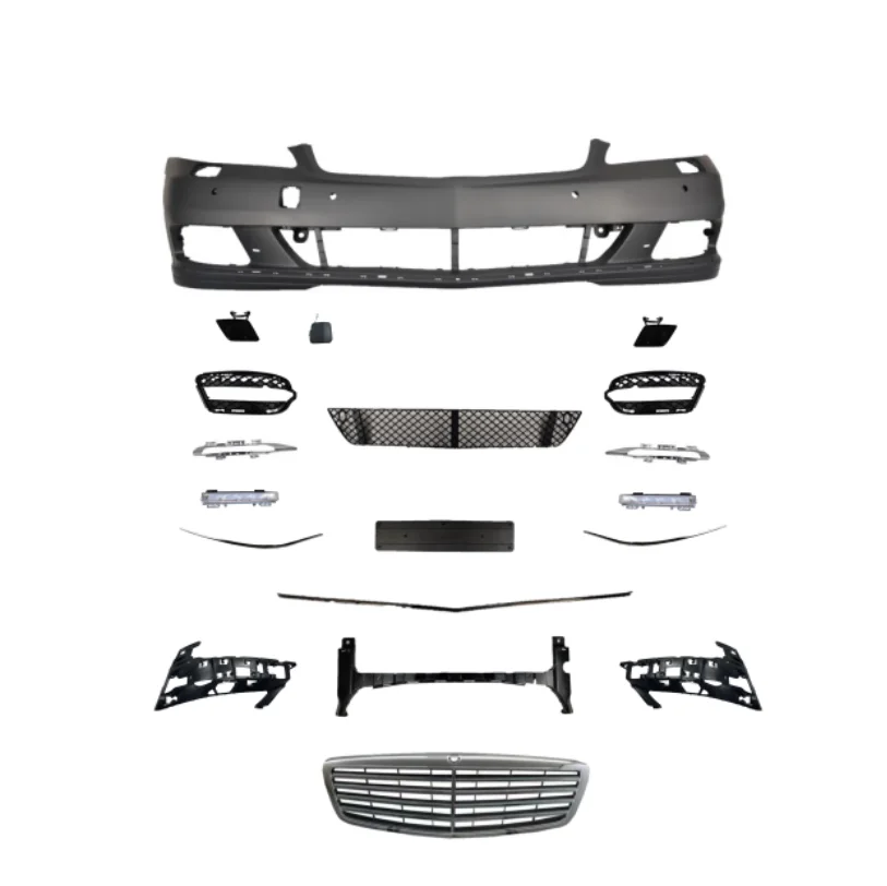 Complete Front Car Body Kits rear front bumper  grille  For Mercedes Benz S Class body kit W221  2006-2012 Oem 22218852322
