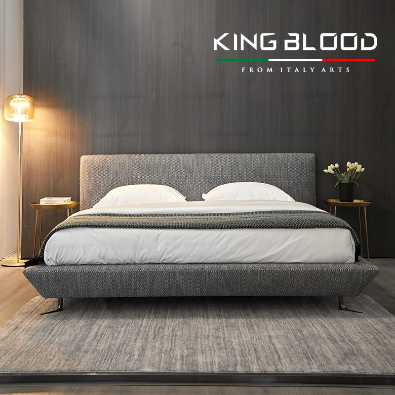 bed room modern hotel home frame bedroom furniture  soft bed luxury bed