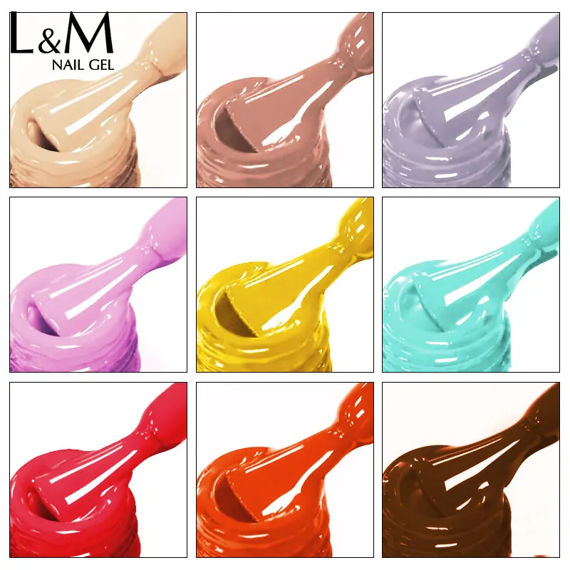 ibdgel pretty 36 colors set nail uv gel polish for nail salon