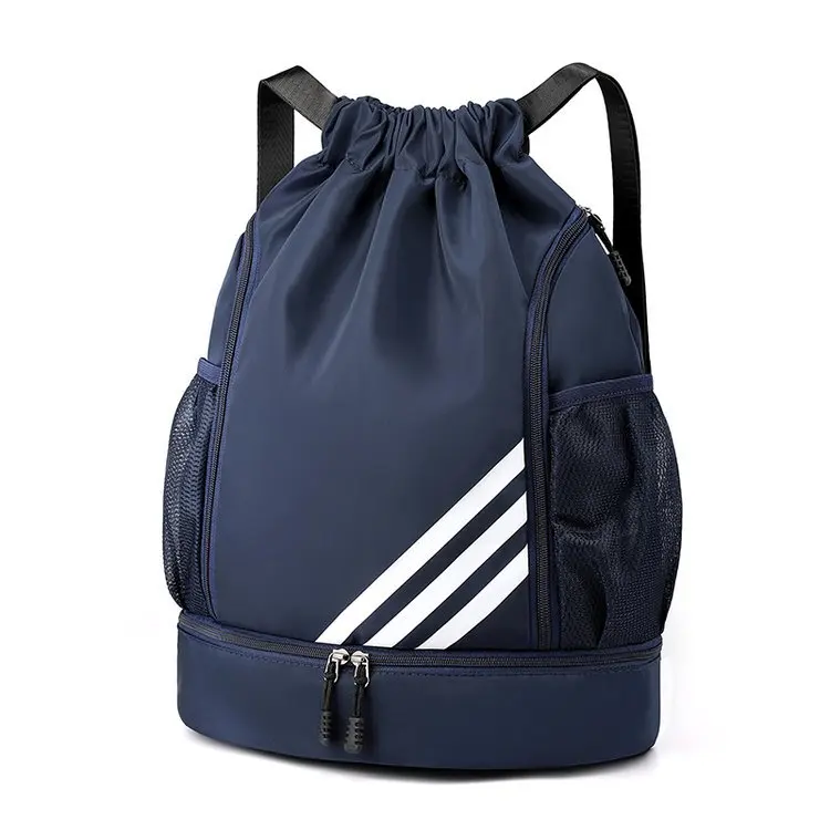 Larger Capacity Easy Drawstring Sport  Basketball Backpack Bag Travel Storage Bag  Folding Backpack  2023 Fashion For Men