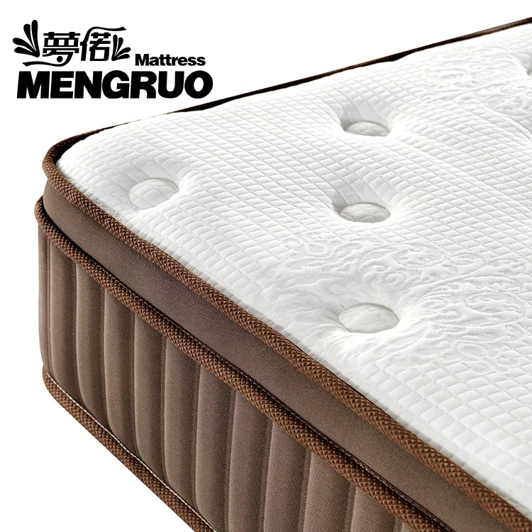 Factory price cheap hotel bedroom furniture memory foam bonnell orthopedic mattress queen size spring mattress