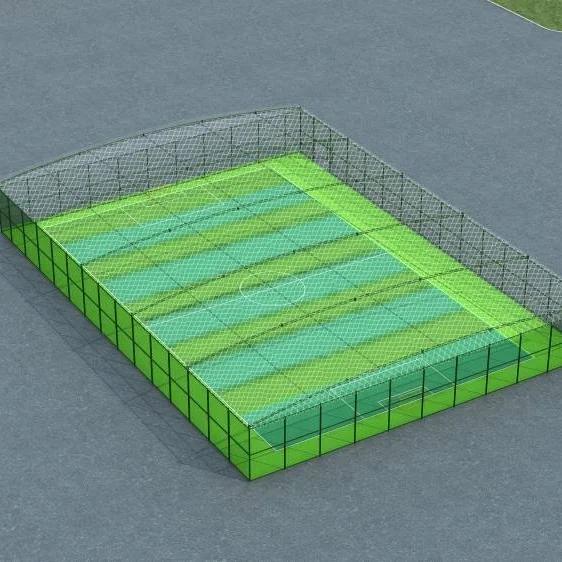 Sports field chain link fence for football playground and other sports events