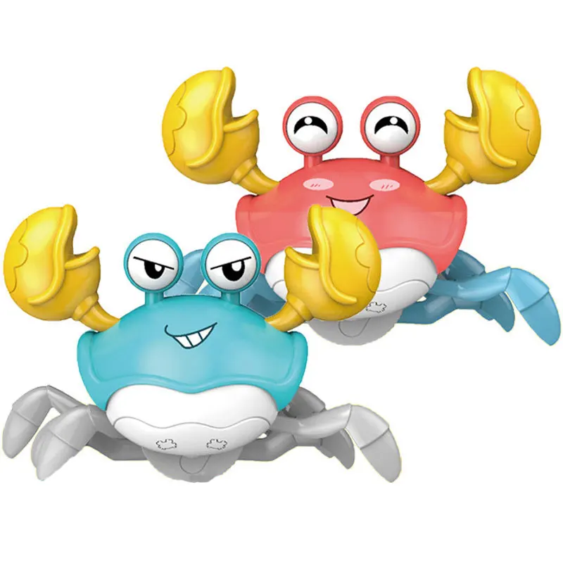 Sound Control Crawling Crab Baby Toys 2022 Baby Musical Toy Electronic Smart Other Baby Toys