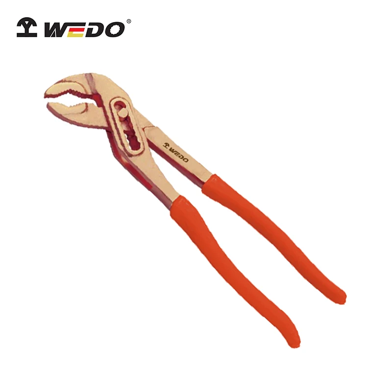 WEDO German DIN standard& BAM Certification ATEX Non-Sparking Slip Joint Pliers