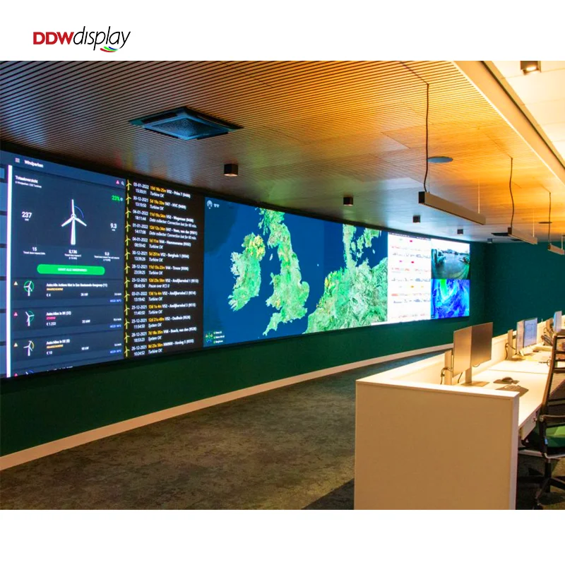 High-Definition P0.93 P1.25 P1.56 P1.87 Fine Pitch Cob LED Screen 3840Hz Refresh Rate HD Video Wall For Indoor Display