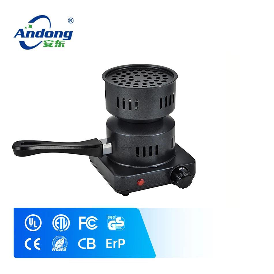 Andong top quality intelligent temperature shisha mini hookah charcoal burner for coal starter