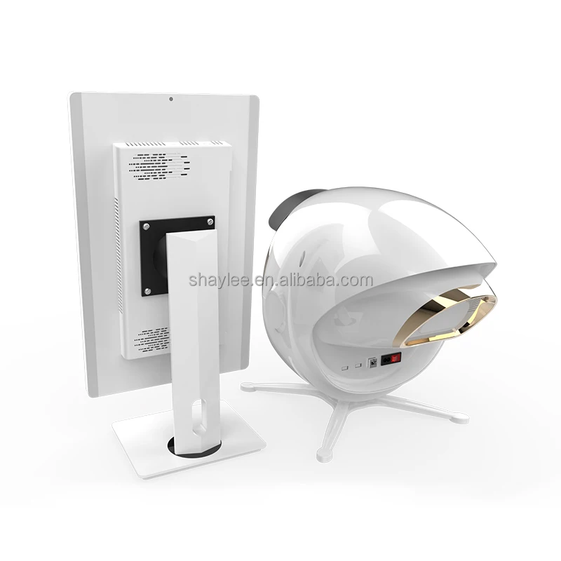 Intelligent Face Scanner Woods Lamp 3d Facial Skin Analyzer Testing visa skin analyzis machine for beauty salon