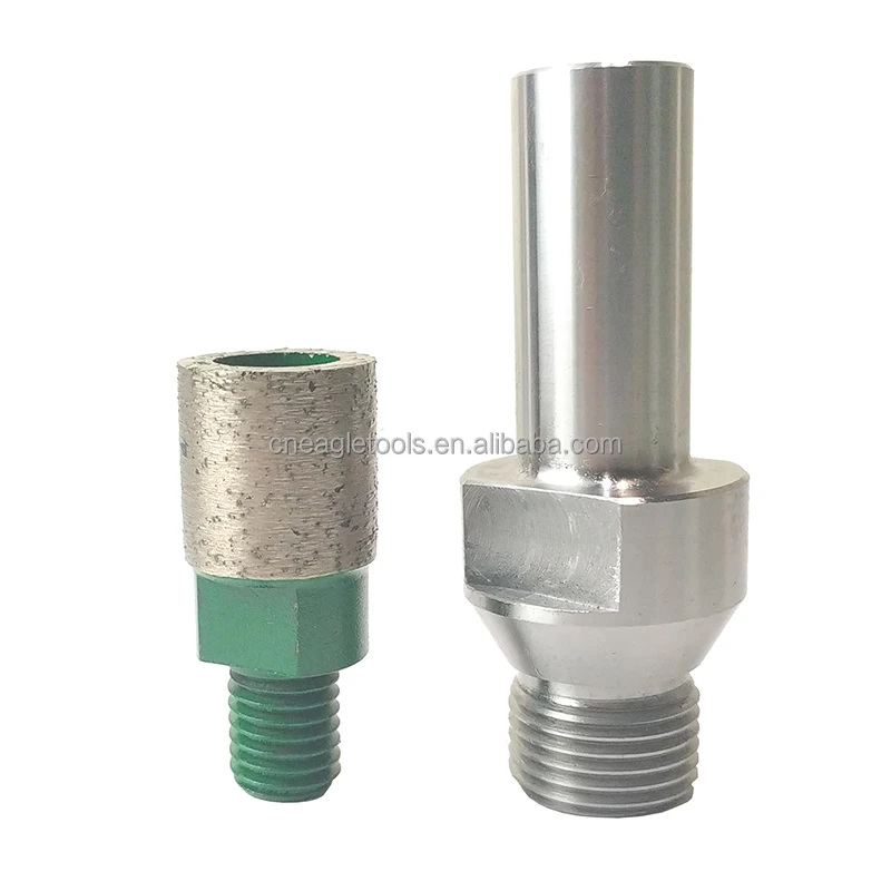 Алмазная инкрементная насадка реверсивная резьба М12 диаметр 20 мм для резки гранита и кварца