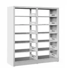 Factory cheap wholesale steel book shelf bookshelves of iron for books book rack bookshelf scaffale in acciaio