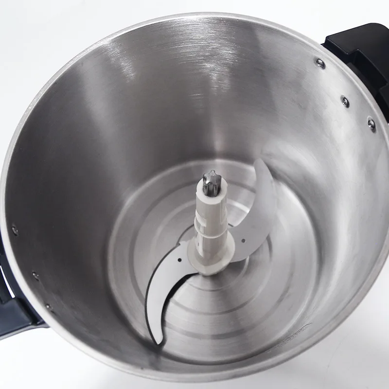 Large Capacity 12L Stainless Steel Food Grinders Meat Chopper Automatic Electric Meat Grinder Cassava Carrot Pounding Machine