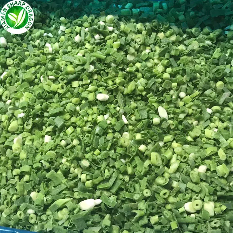 Chinese Supplier IQF Vegetable Packaging Price Frozen Fresh Green Chives