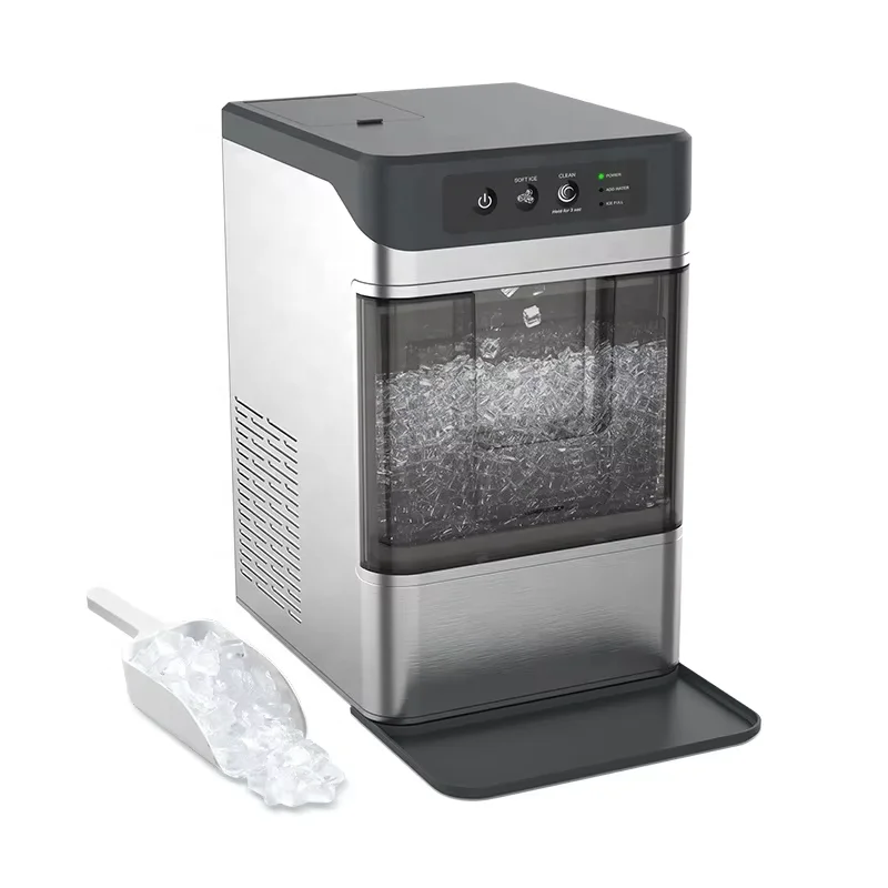 coffee shop Household Holiday Party Cold Drink Desktop Self-Cleaning Nugget Ice Maker Machine