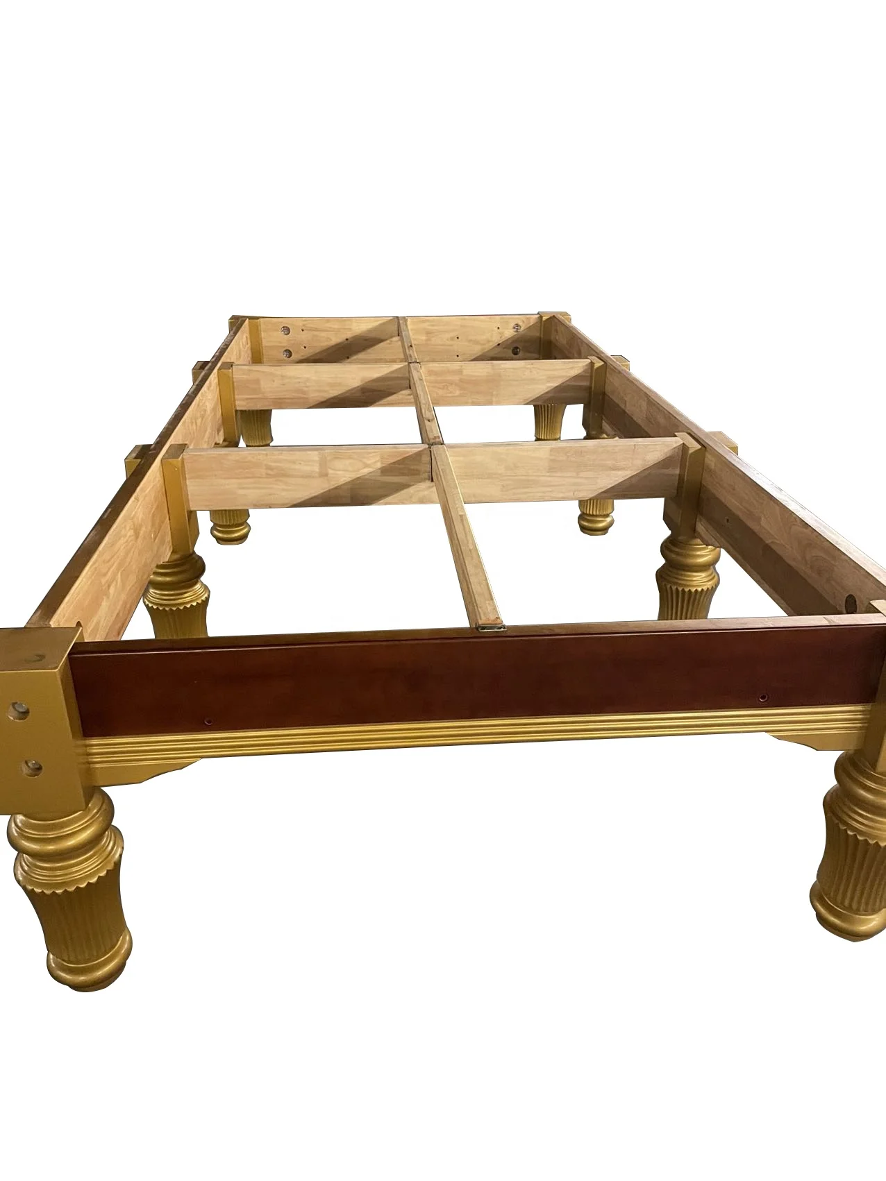 Full Size Slate Snooker Table 12ft Professional Solid Wood English Billiard Snooker Pool Table with Accessory