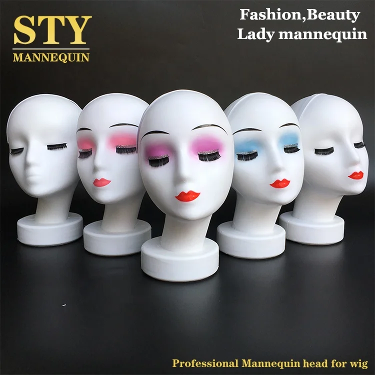 mannequin head lash extensions cheap bald mannequin head for hat display white mannequin head