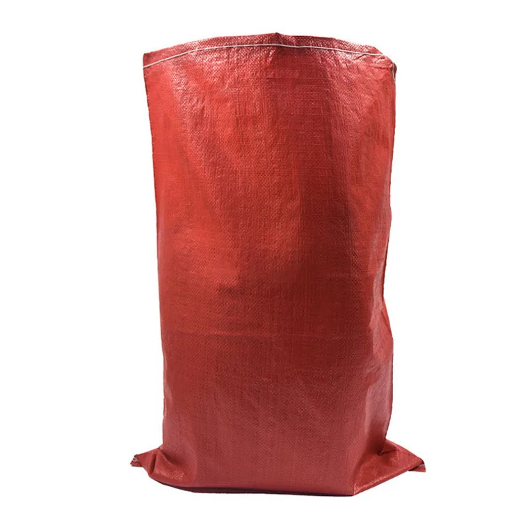 25Kg 50Kg 100Kg Sacos Costal De Polipropileno Rafia Sacos De Arroz Rojos Red PP Woven Potato Sack Polypropylene Bag 50 Kg 25 Kg