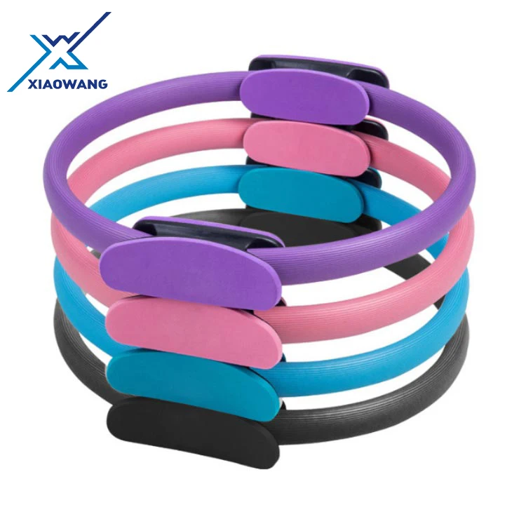 2023 hot sales Chinese manufacturer custom logo 38 cm fitness exercise magic high quality fitness yoga circle ring