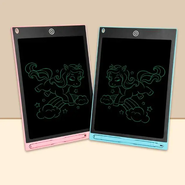 8.5 inch kids Paperless LCD Writing Tablet replaceable battery LCD writing board Electronic Drawing pad for office supplies