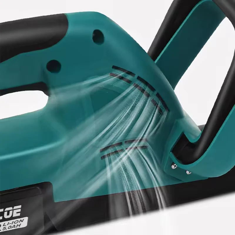 LARIX Garden Electric Cordless Dual Edged Blade Hedge Trimmer Handheld Hedge Bushes Holly Flower Trimmer Cutting Tool