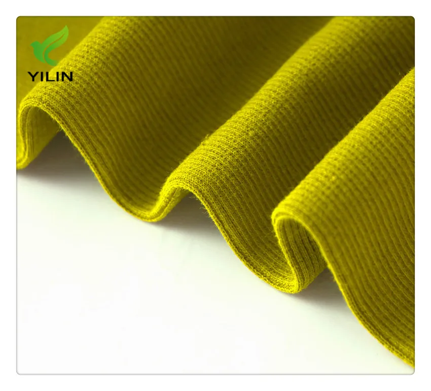 100% Pima Cotton Single Jersey Knitted Fabric stock for Clothing