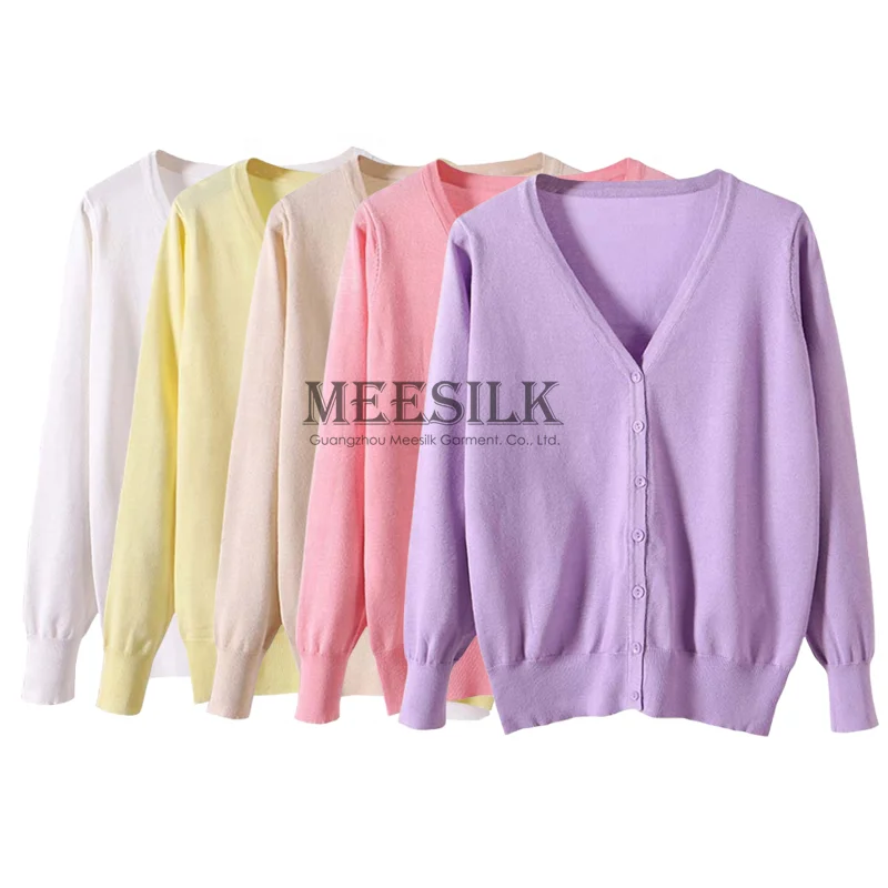 Cardigan Sweaters for Women Plus Size Fall Winter Ladies Button Long Sleeve Knit V Neck Womens Cardigan Sweater Women