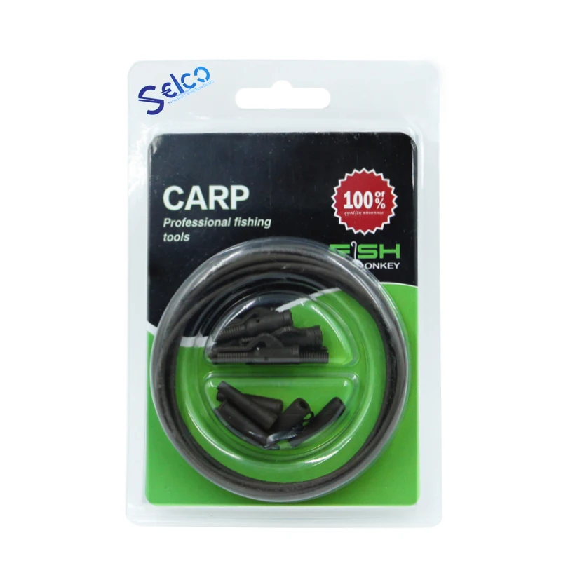 Selco Carp Fishing Accessories chod set Sleeve Mini Rubber cap Carp Fishing Lead Clip Action Pack Terminal Tackle