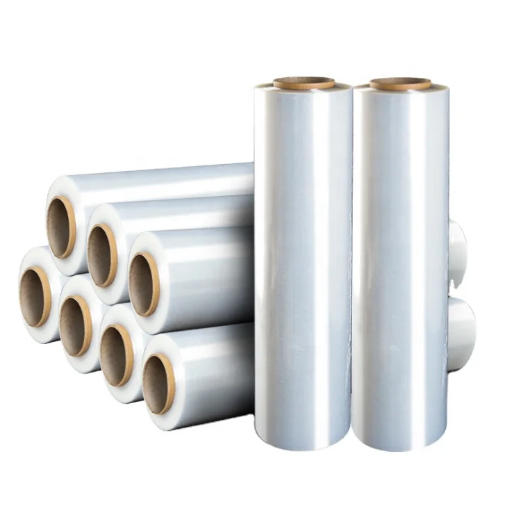 
Manufacturer Price Pallet stretch wrap film plastic packaging rolls 