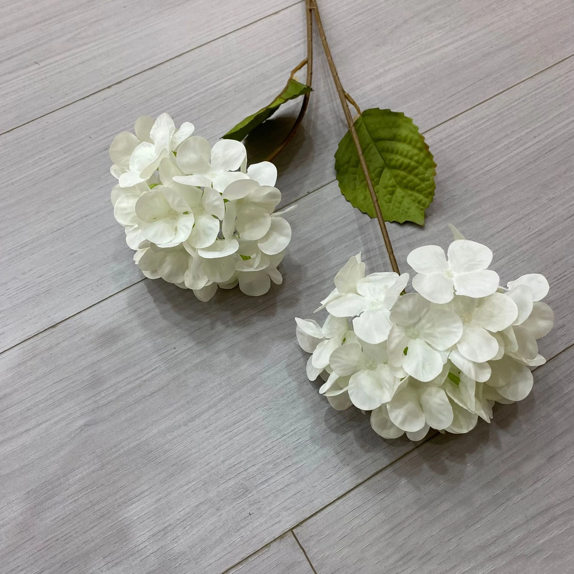 Yopin-2099 Wholesale 2 Heads Large Red Hydrangea Artificial Flower Bushes