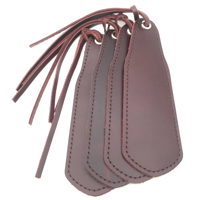 Customized Handmade Fancy Bookmark Crazy Horse Leather Bookmark