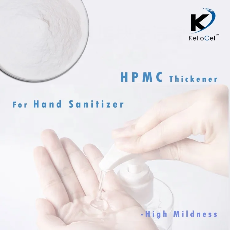 Natural cellulosic thickener HPMC/HEMC for liquid soap/liquid detergent with high mildness