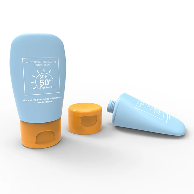 Plastic soft empty 8oz 150ml 200ml  body lotion hair care skin care tubes shampoo lotion transparent cosmetic tube packaging